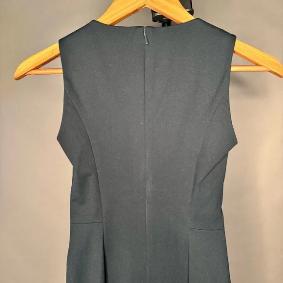 Ministry of Supply Women's Kinetic 4-Way Stretch Sheath Dress Navy Blue Size 0 - Picture 9 of 11